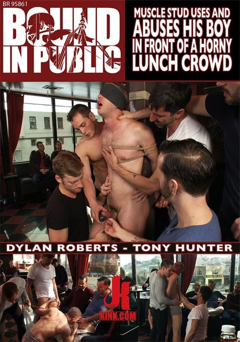 Muscle stud uses and abuses his boy in front of a horny lunch crowd.