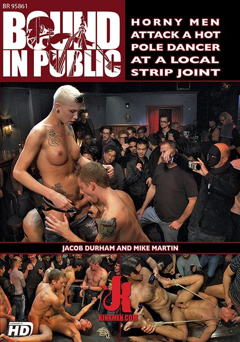 Horny Men Attack a Hot Pole Dancer at a Local Strip Joint